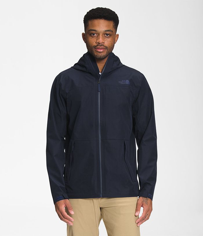 Casaca Impermeable The North Face Hombre Dryzzle Futurelight™ Azul Marino - Peru 83796LEGD